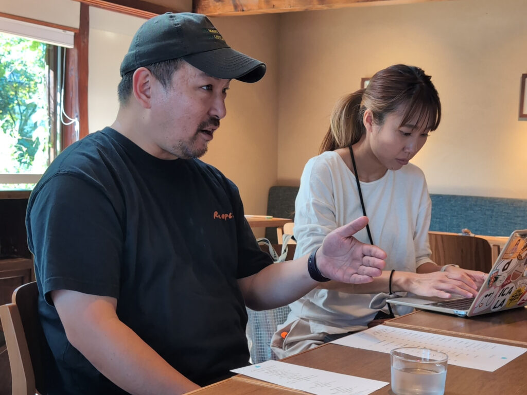 事業にかける想いを語る鈴木さん